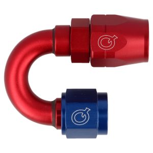 Hose end 180°