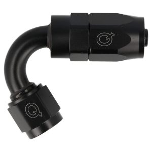 Hose end 120° black