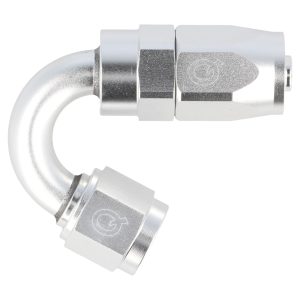 Hose end 150° silver