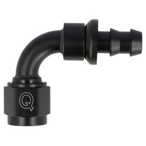 Push on 90° black