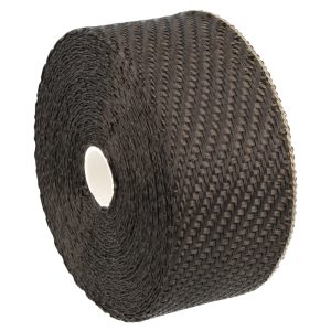 Hitteband zwart - 15m x 50mm