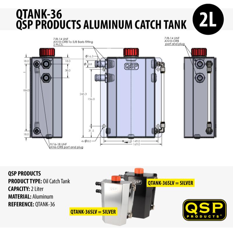 Olie Catchtank 2L - Afbeelding 7