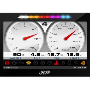 AIM MXP 6″ dashlogger