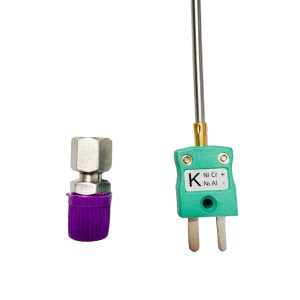 K-type thermokoppel sensor 3x150mm (EGT) + wartel 1/8 npt