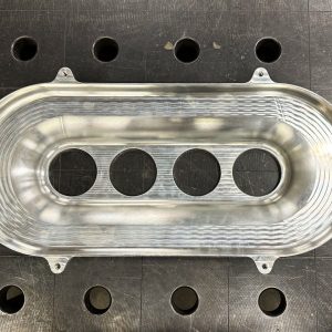 Luchtfilter onderplaat aluminium - Suzuki GSXR 600