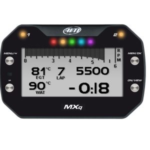 AIM MXQ compact dashlogger