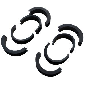 QSP Bracket opvulrubbers set