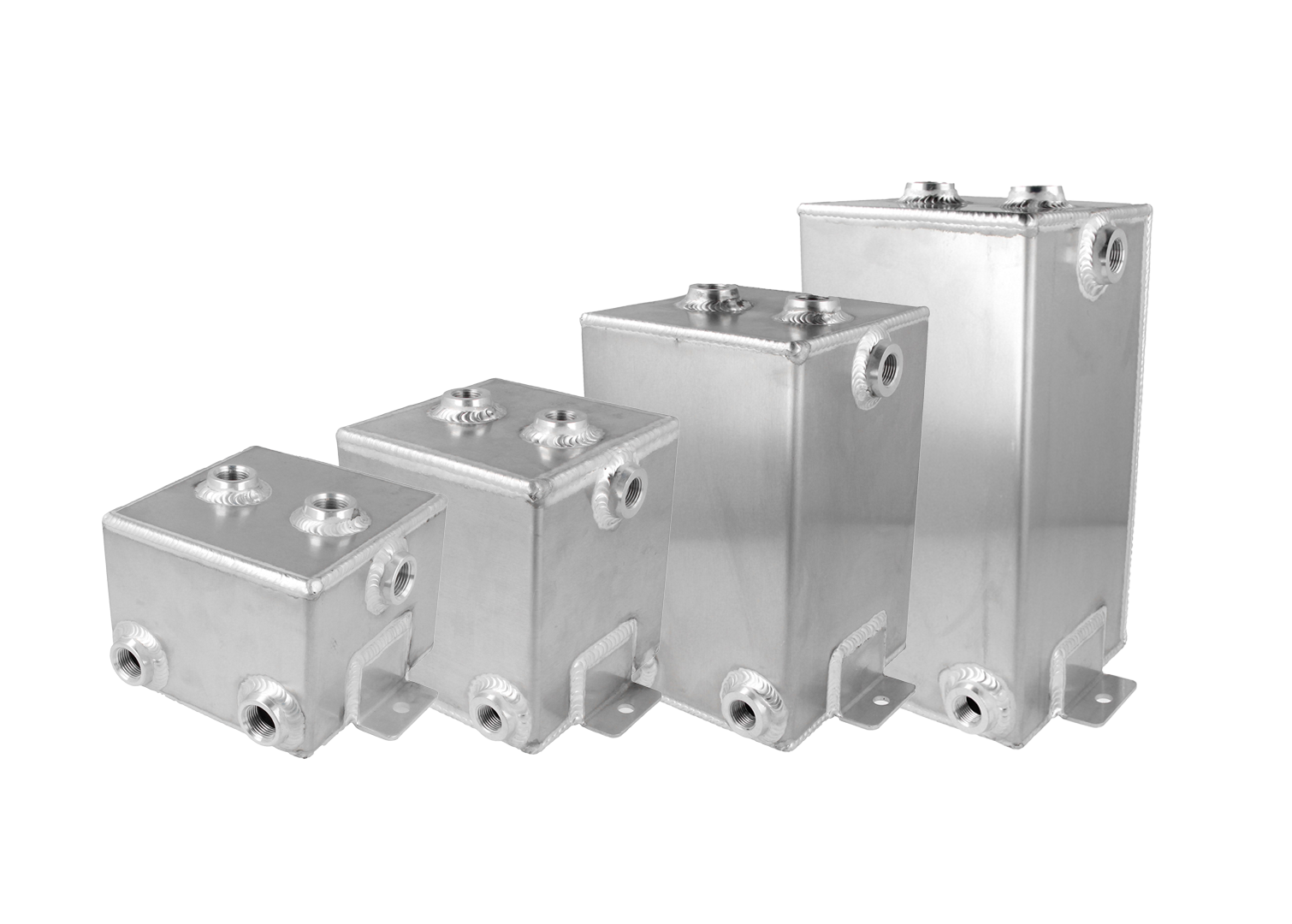 Aluminium benzine catchtank